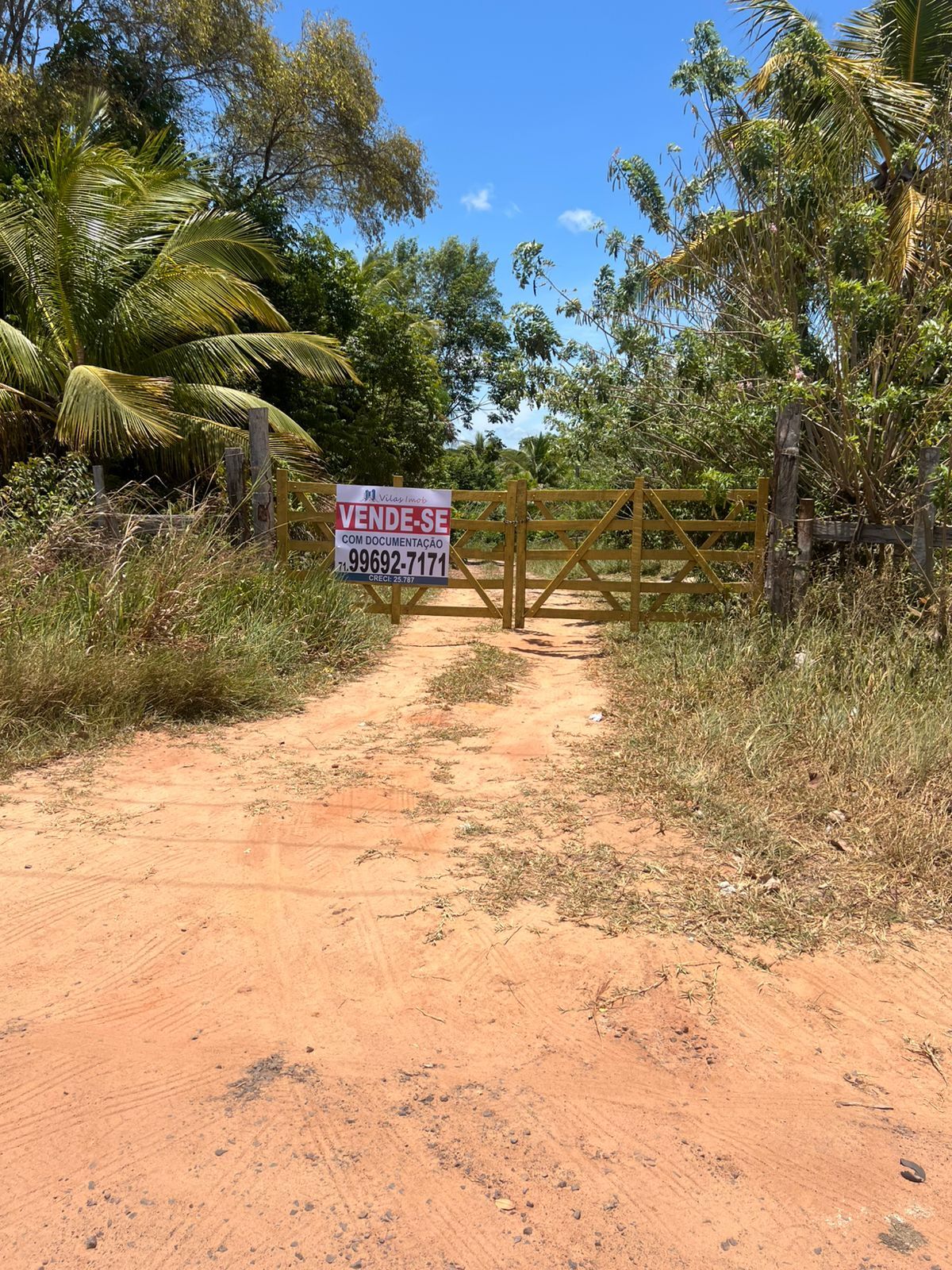 VENDA DE ÁREA EM MATA DE SÃO JOÃO! - Imóveis Maria Lopes